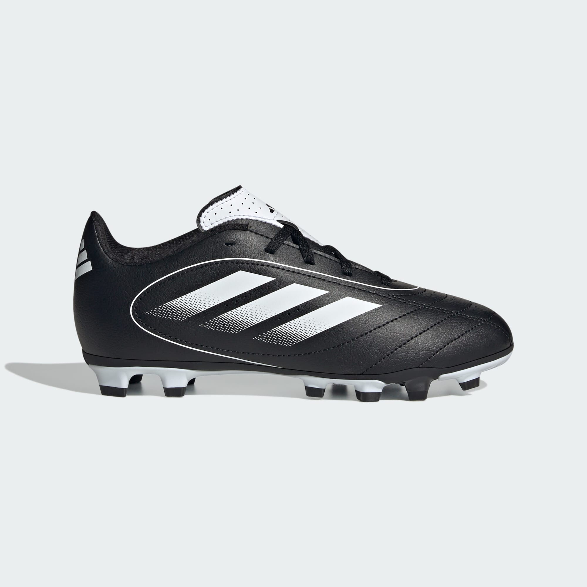 Adidas Kid's Goletto Xi Black/Silver Football Boots