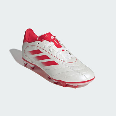 Adidas Kid's Goletto Ix Fg/Mg White/Ruby Football Boots
