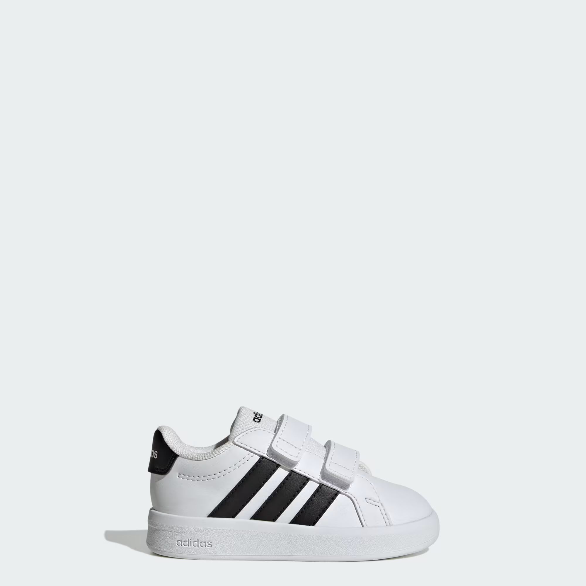 Adidas Kid's Grand Court White/Black Sneaker Shoes