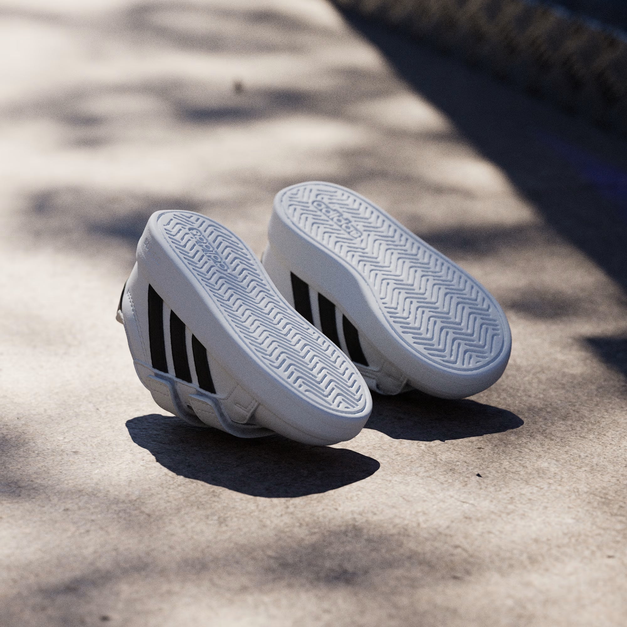 Adidas Kid's Grand Court White/Black Sneaker Shoes