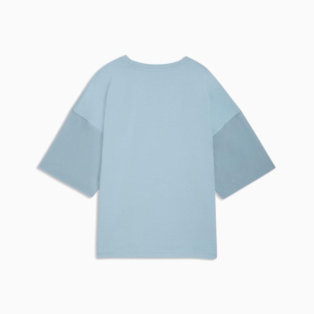Puma Women's Her Oversized Seafoam Tee