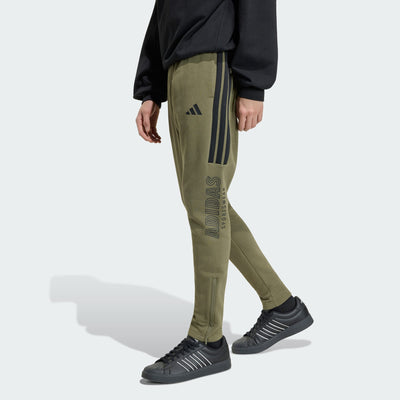 Adidas Men's House Of Tiro Fleece Olive/Black Trackpants