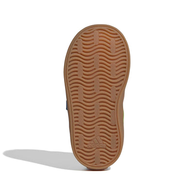 Adidas Kid's Vl Court 3.0 Royal/Lime Sneaker Shoes