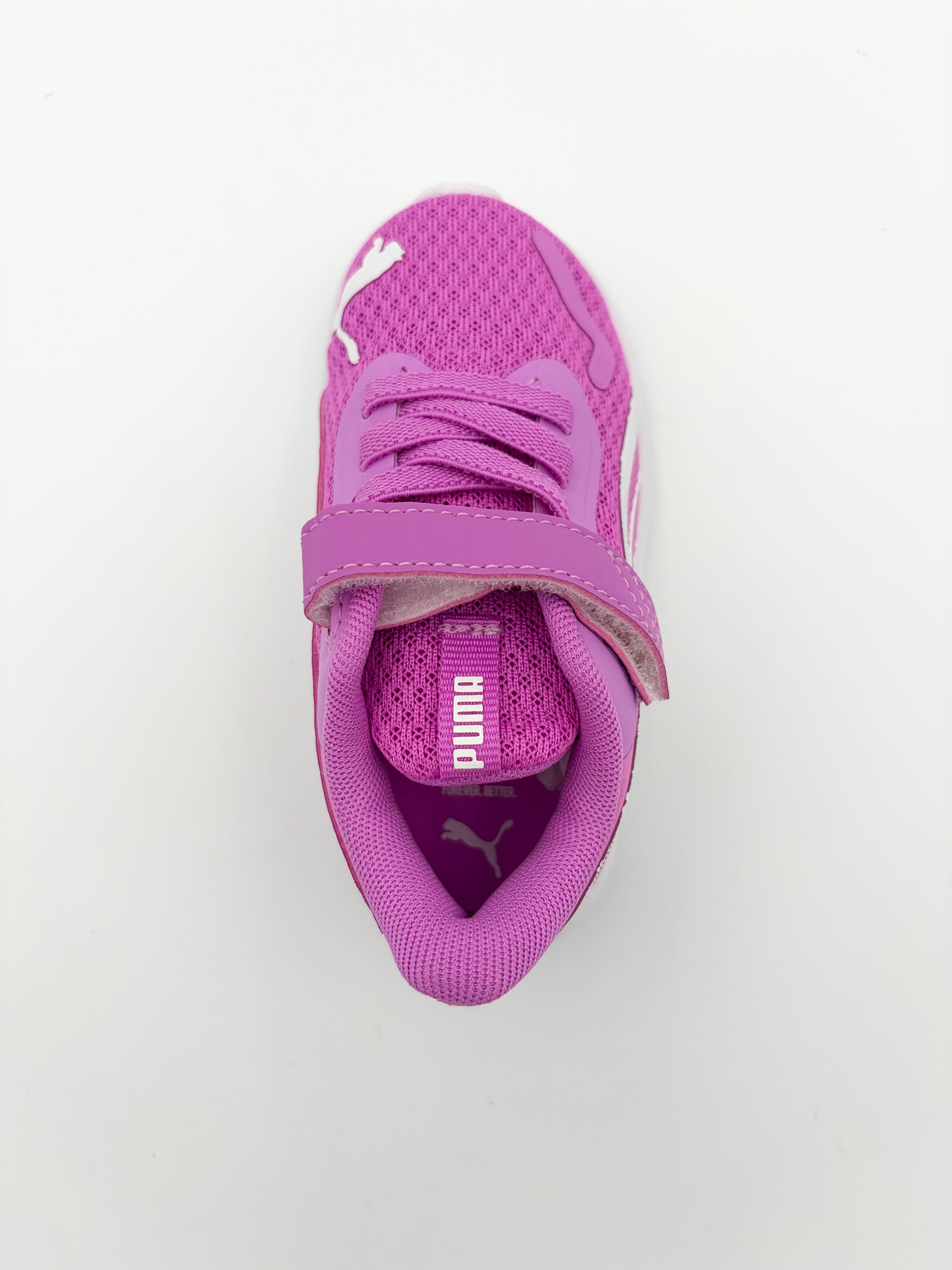Puma Kid's Pounce Ac+ Orchid/White Running Shoes