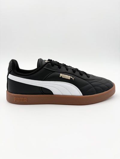 Puma Kid's Club Ii Indoor Black/White Sneaker Shoes