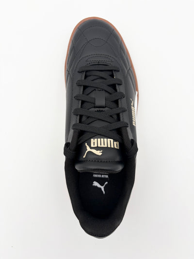 Puma Kid's Club Ii Indoor Black/White Sneaker Shoes