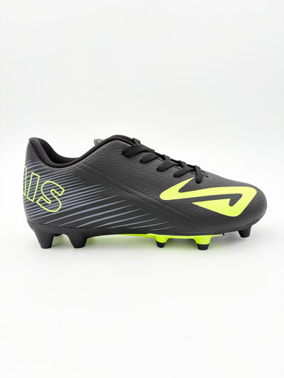 Nomis Kid's Ultimate Fg Black/Lime Football Boots