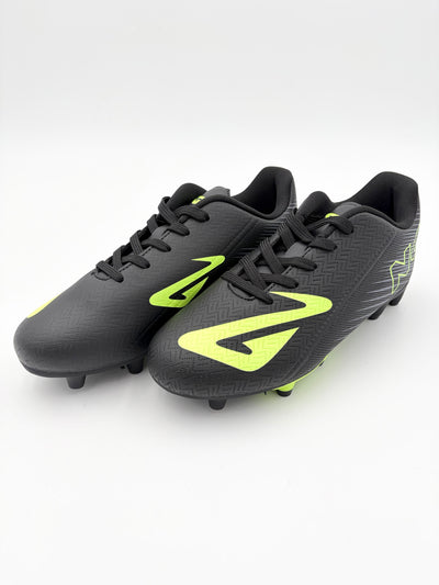 Nomis Kid's Ultimate Fg Black/Lime Football Boots