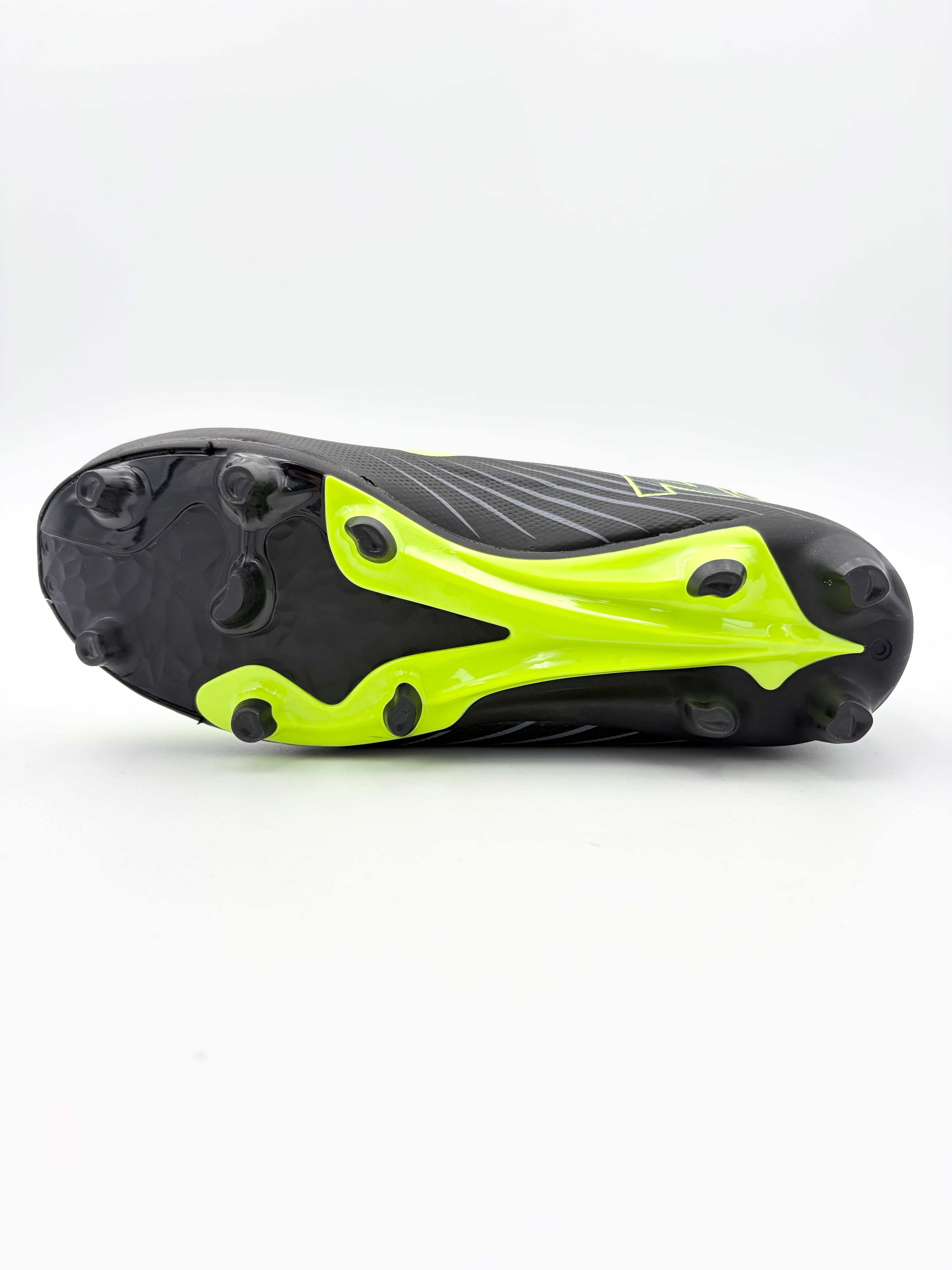 Nomis Kid's Ultimate Fg Black/Lime Football Boots
