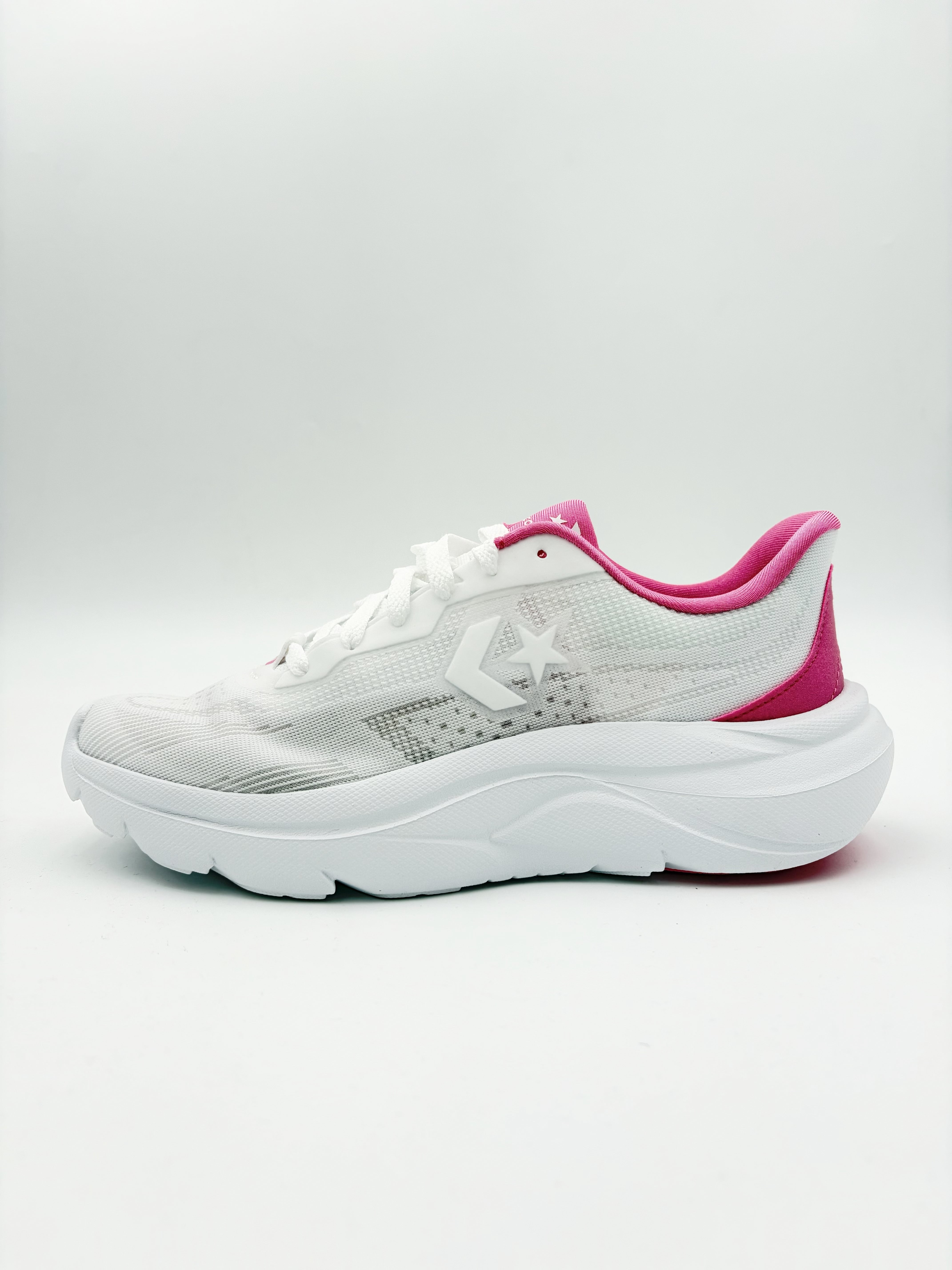 Converse Unisex Day One Runner White/Pink Running Shoe