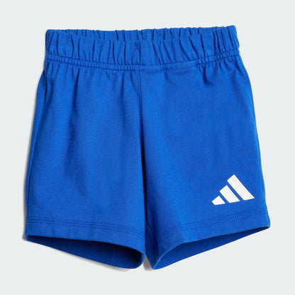 Adidas Kid's Big Logo Blue Tee Set