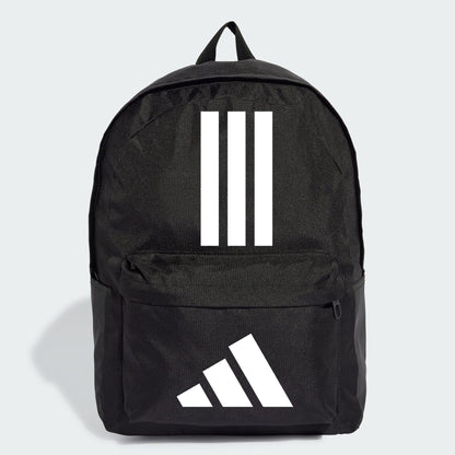 Adidas Back-To-School 3 Stripe Bar Black/White Backpack