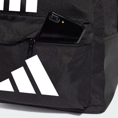 Adidas Back-To-School 3 Stripe Bar Black/White Backpack