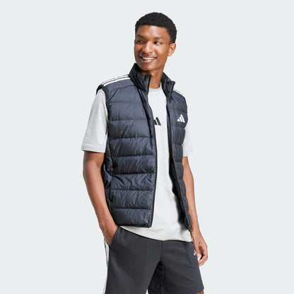 Adidas Men's 3-Stripes Small Logo Grey Tee