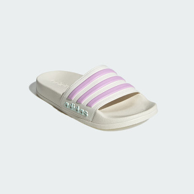 Addias Kid's Adilette Shower White/Pink Slides