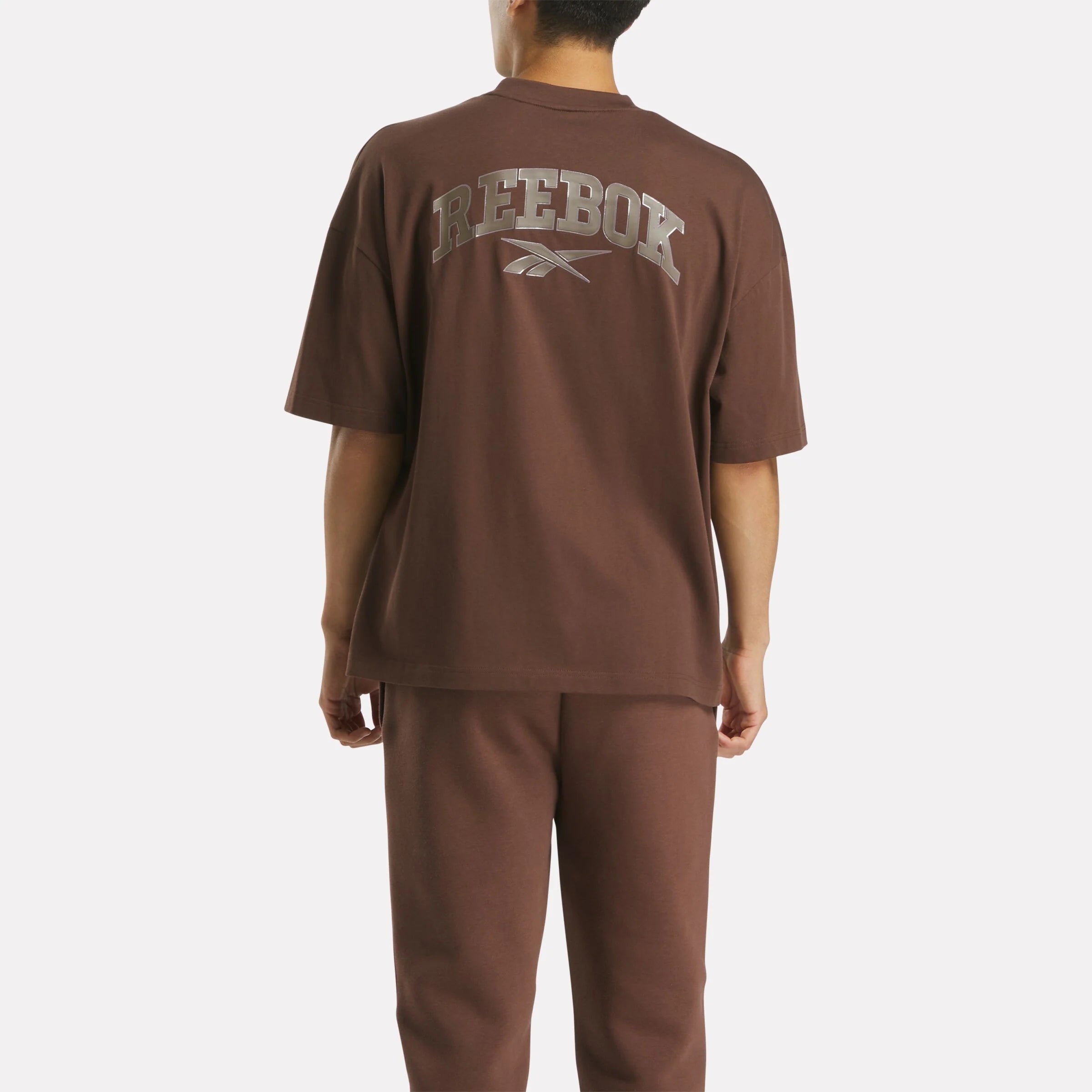 Reebok Men's Danny Graphic Brown Tee