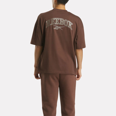 Reebok Men's Danny Graphic Brown Tee