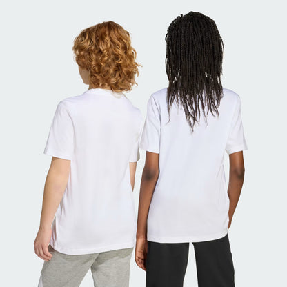 Adidas Kid's Graffiti Graphic White Tee