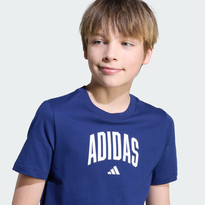 Adidas Kid's Collegiate Navy Tee