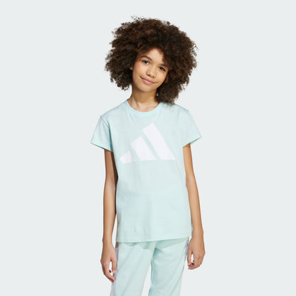 Adidas Kid's Essentials Big Logo Mint Tee