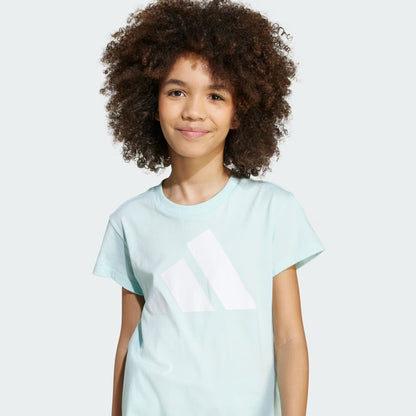 Adidas Kid's Essentials Big Logo Mint Tee
