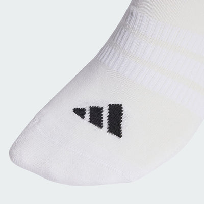Adidas Unisex Cushioned Essentials Low-Cut 3 Pairs White Socks