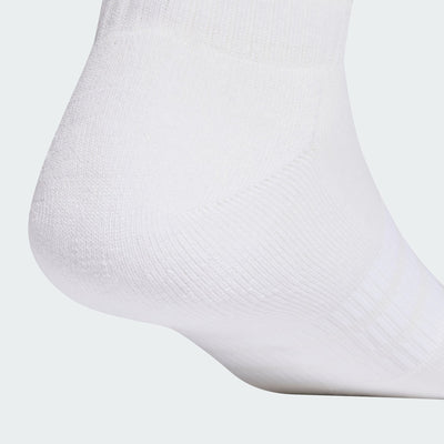 Adidas Unisex Cushioned Essentials Low-Cut 3 Pairs White Socks