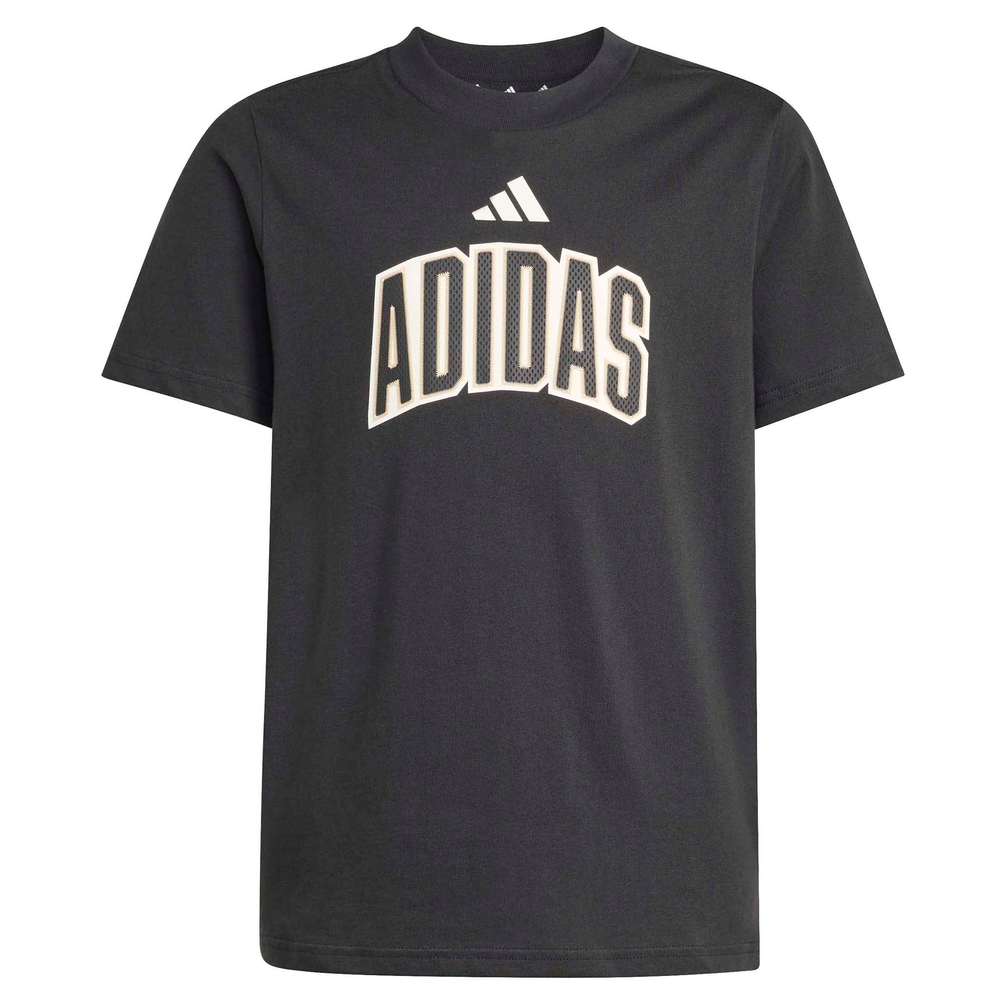 Adidas Kid's Stadium Graphic Black Tee