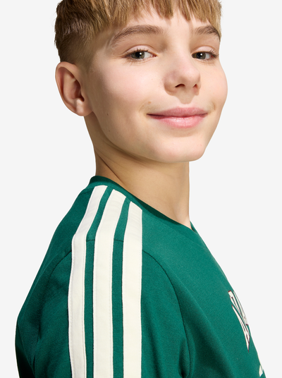 ADIDAS KID'S COLLEGIATE GREEN TEE