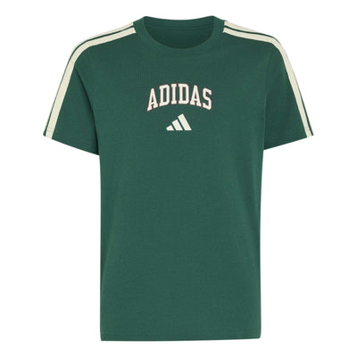 ADIDAS KID'S COLLEGIATE GREEN TEE