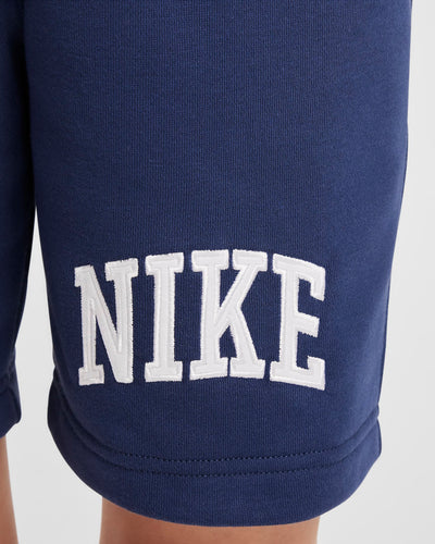 Nike Kid's Club Short Navy Pant