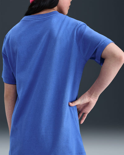 Nike Kid's Futura Evergreen Royal Blue Tee