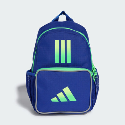 ADIDAS LITTLE KIDS NEON BLUE/GREEN BACKPACK