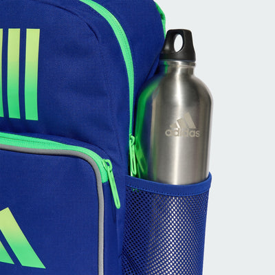 ADIDAS LITTLE KIDS NEON BLUE/GREEN BACKPACK
