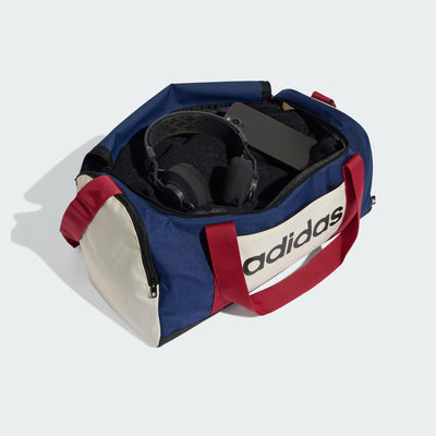 Adidas Linear Small Blue/Red Duffle Bag