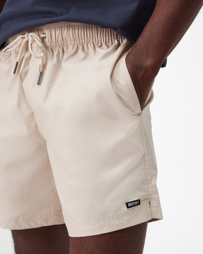 Insport Mens Bondi Gym Cream Shorts