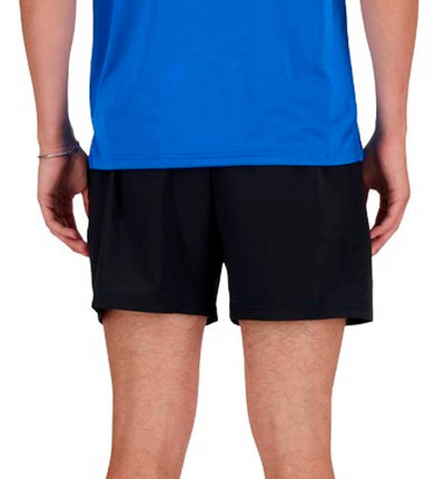 New Balance Sport Essentials 5" Shorts in Black – back