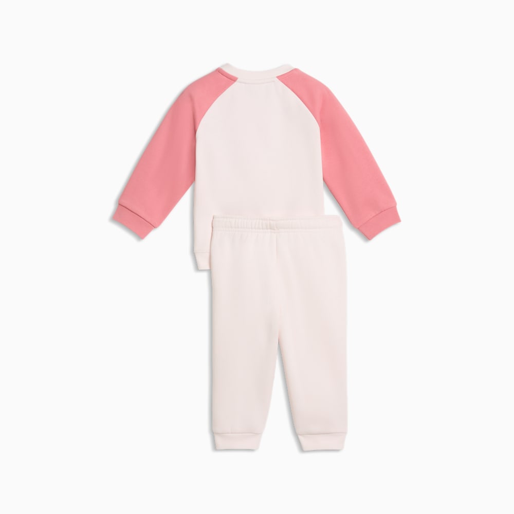Puma Kid's Essentials Raglan Crew Jasmine Tracksuit Set
