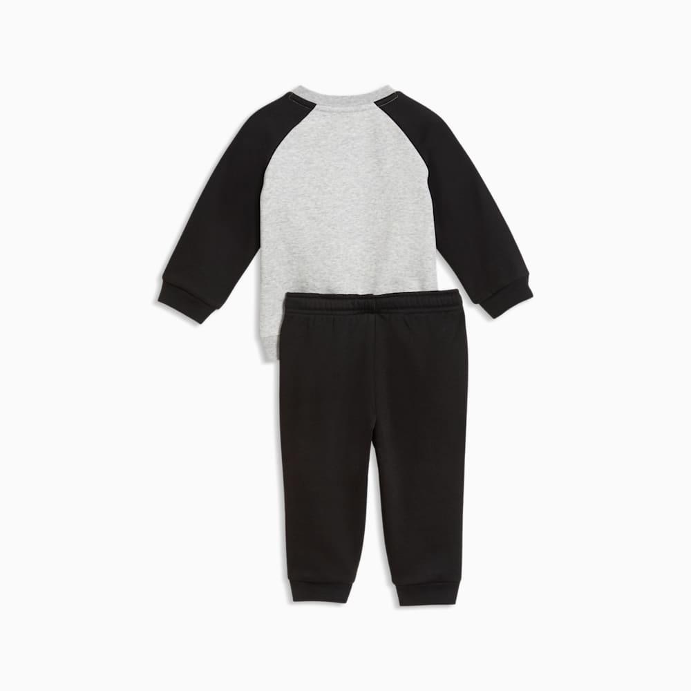 Puma Kid's Minicats Essentials Raglan Crew Tracksuit Set