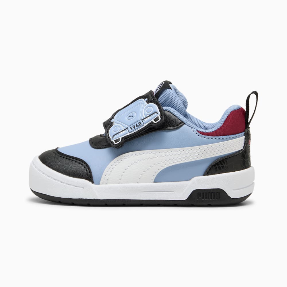 PUMA KID'S MULTIFLEX 2 RACING CREW BLUE/WHITE SNEAKER SHOES