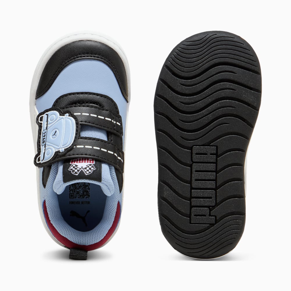 PUMA KID'S MULTIFLEX 2 RACING CREW BLUE/WHITE SNEAKER SHOES