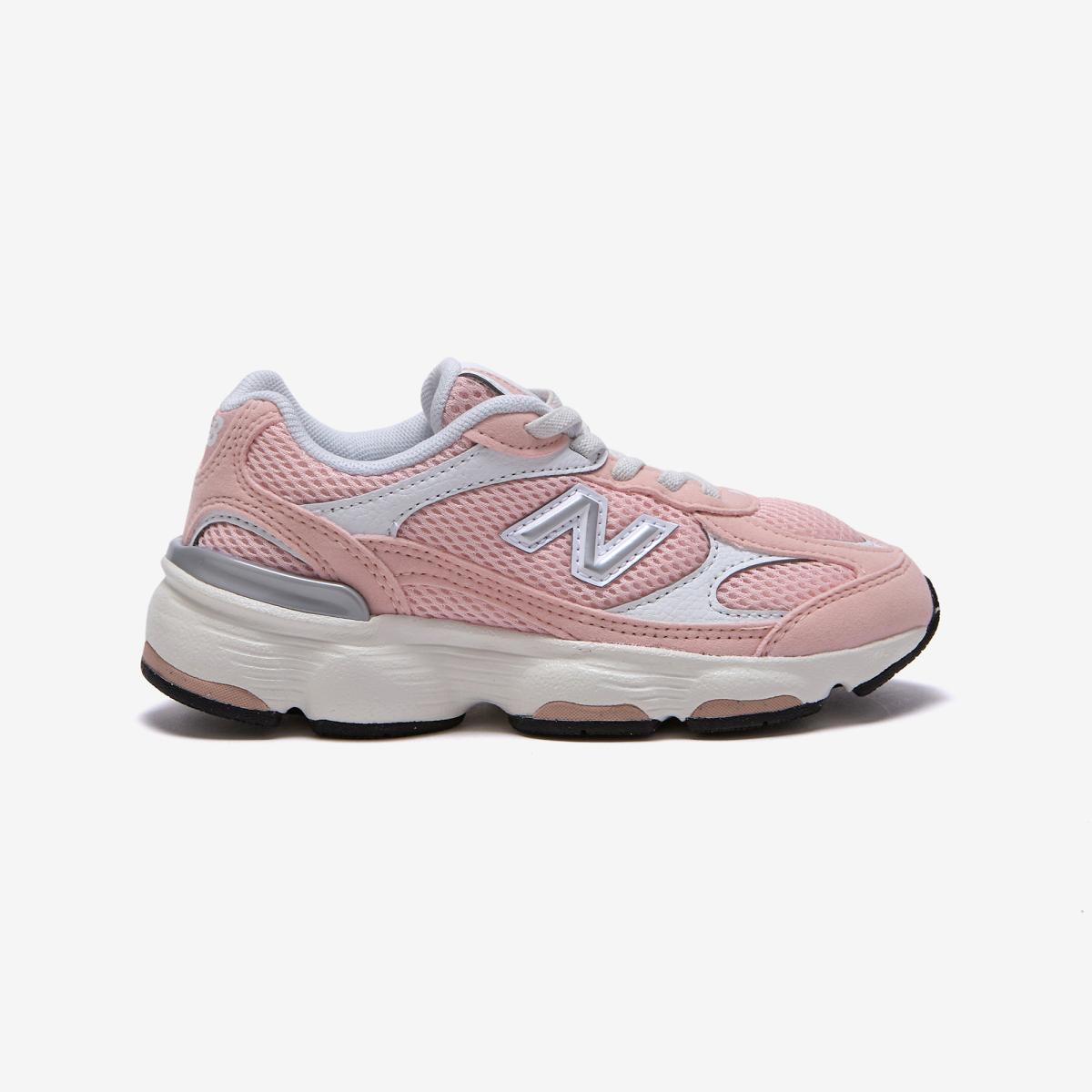 NEW BALANCE KID'S 603 PS CLOUD PINK/WHITE SNEAKER SHOES