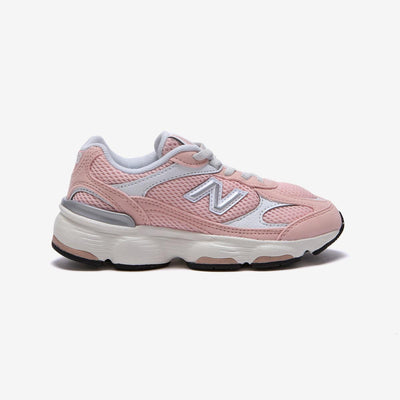 NEW BALANCE KID'S 603 PS CLOUD PINK/WHITE SNEAKER SHOES