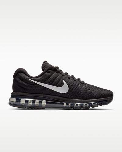 Nike Mens Air Max 2017 Black/Anthracite/White Sneakers