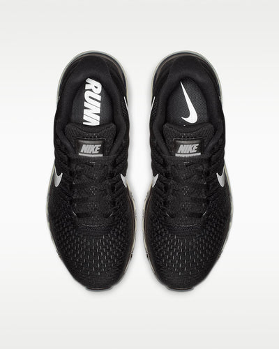 Nike Mens Air Max 2017 Black/Anthracite/White Sneakers