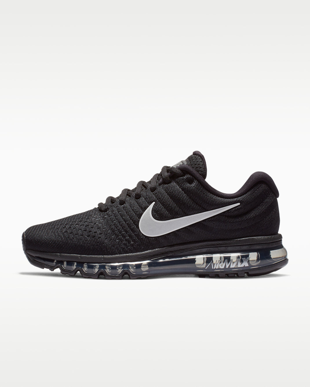 Nike Mens Air Max 2017 Black/Anthracite/White Sneakers