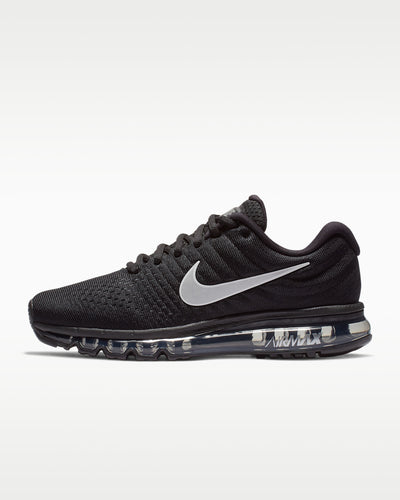 Nike Mens Air Max 2017 Black/Anthracite/White Sneakers