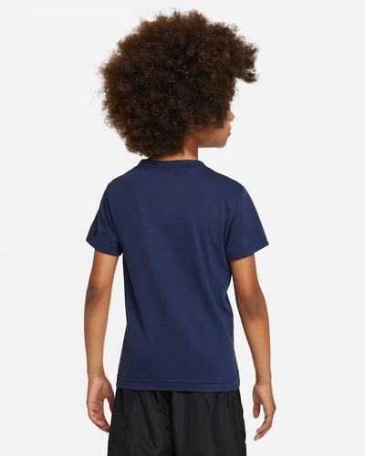 Nike Kid's Nsw Embroidered Futura Navy Tee