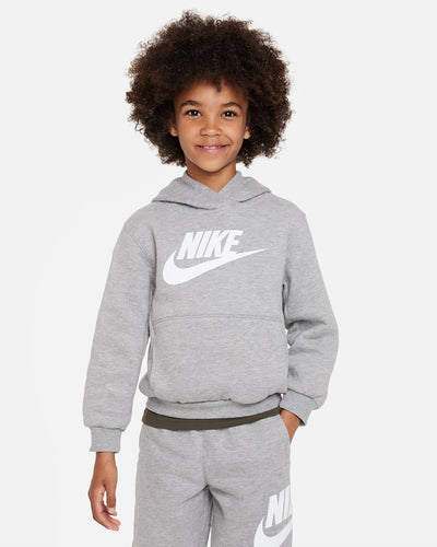 Nike Nsw Kid's Club Fleece Grey Hoodie