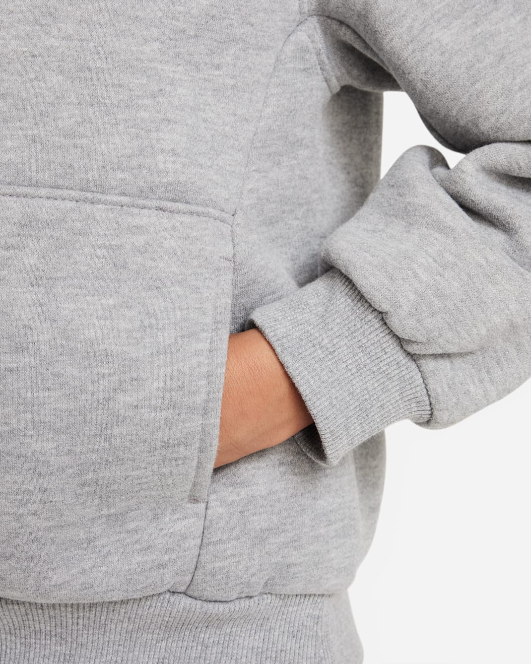 Nike Nsw Kid's Club Fleece Grey Hoodie